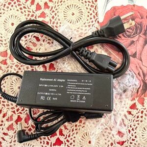 Replacement AC Adapter Power Supply - Black